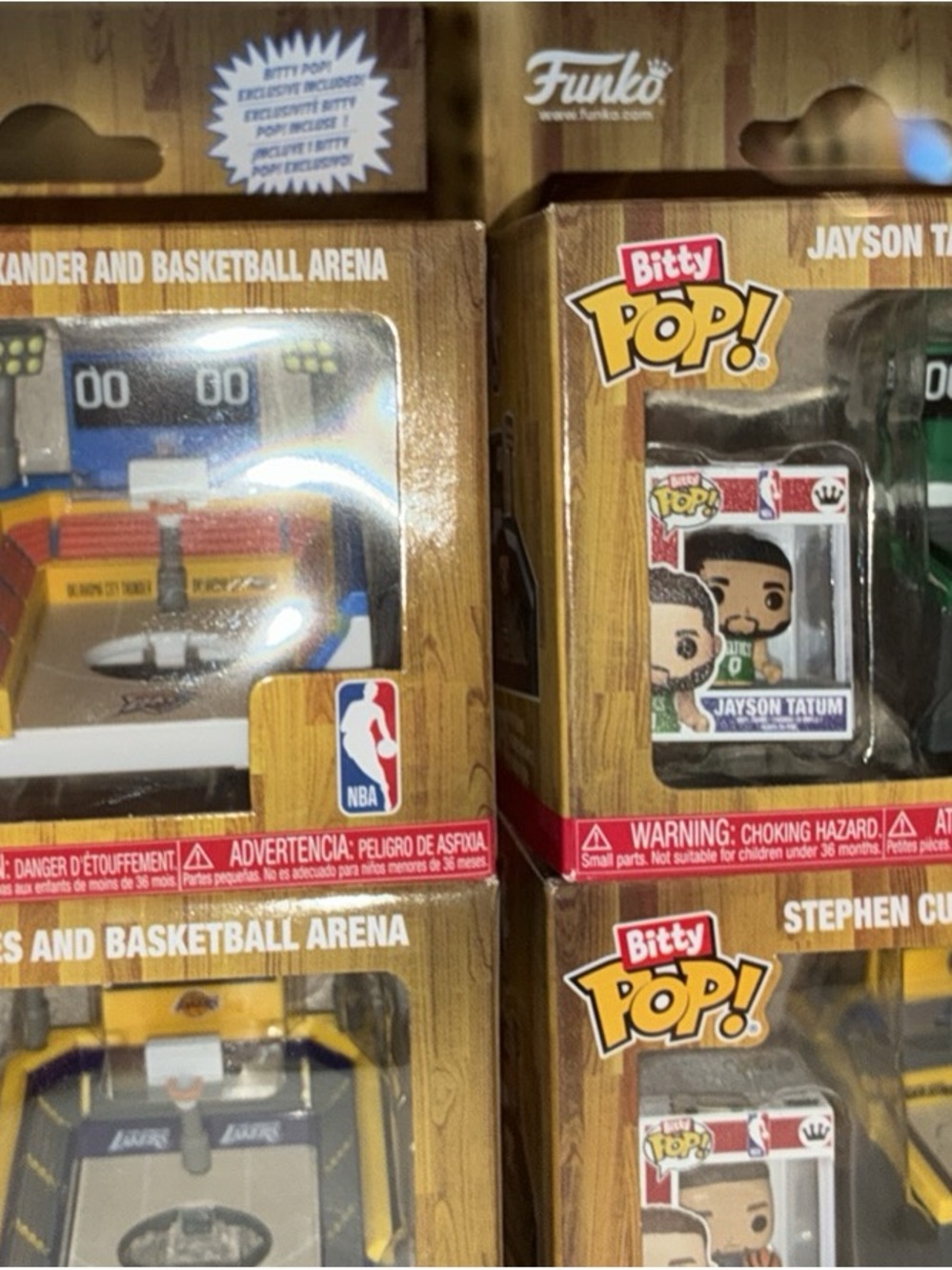 Funko Bitty Pop! NBA players and arenas